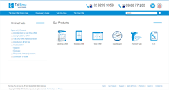 Desktop Screenshot of help.tallemucrm.com